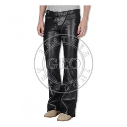 All Weather Gents Fashion Leather Pants